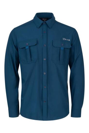 2AS GEAR GÖMLEK LACİVERT - 2as