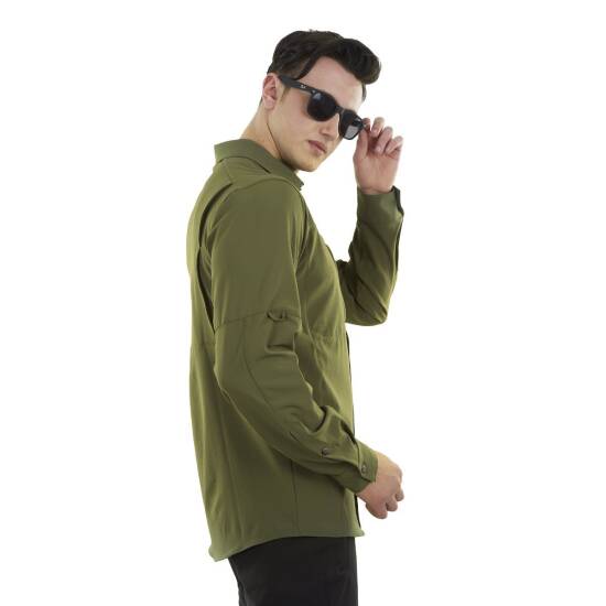 Alpinist Tegus Uzun Kollu Erkek Gömlek Haki - Alpinist (1)