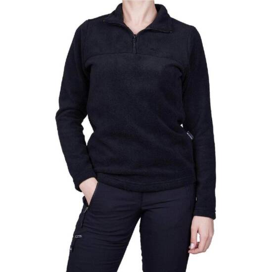 Alpinist Stormyy Kadın Outdoor Polar Siyah - Alpinist