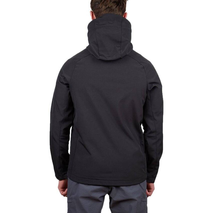 Alpinist Peak Softshell Erkek Outdoor Mont Siyah - 6