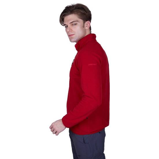 Alpinist Gamma Yarım Fermuarlı Erkek Polar BORDO - Alpinist (1)