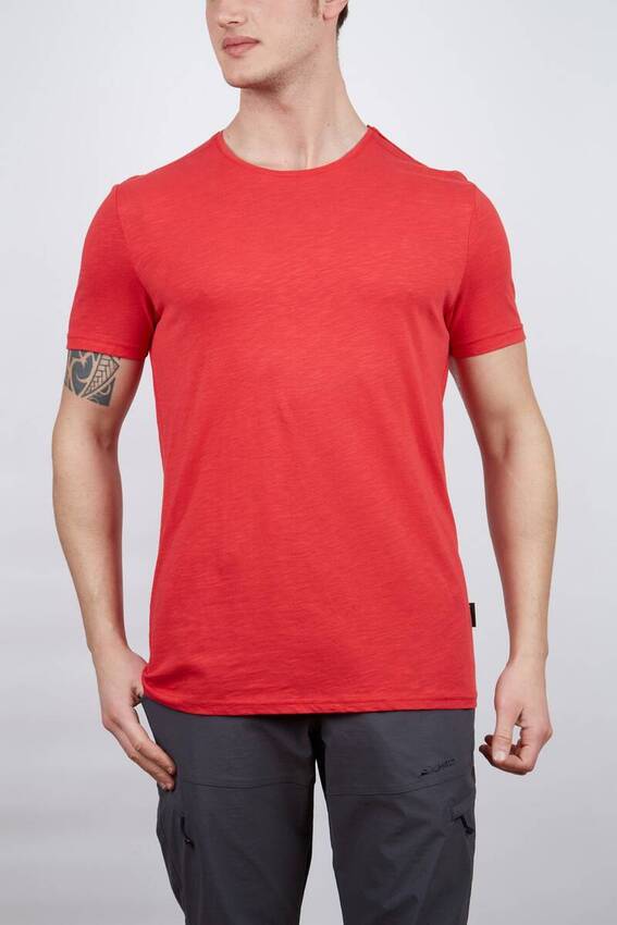 Alpinist Albino Basic T-Shirt kırmızı - 1