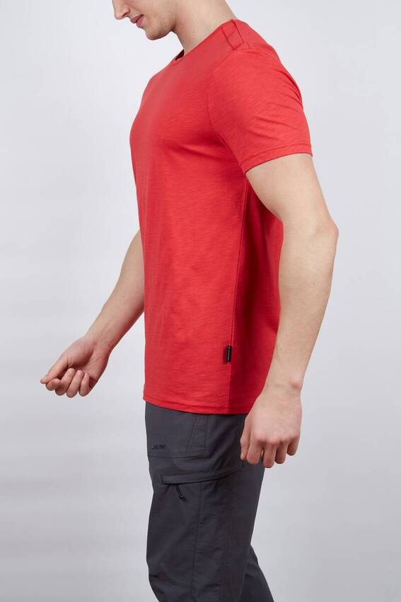 Alpinist Albino Basic T-Shirt kırmızı - 2