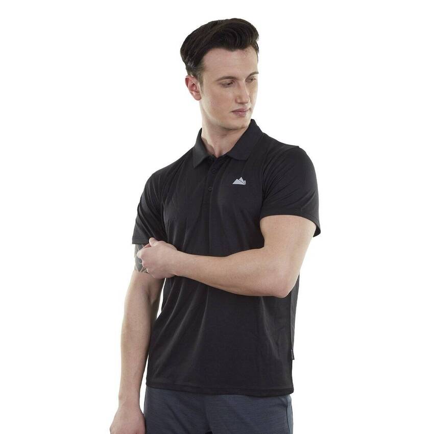 Alpinist Horizons Ultra Dry Erkek Polo T-Shirt Siyah - 2