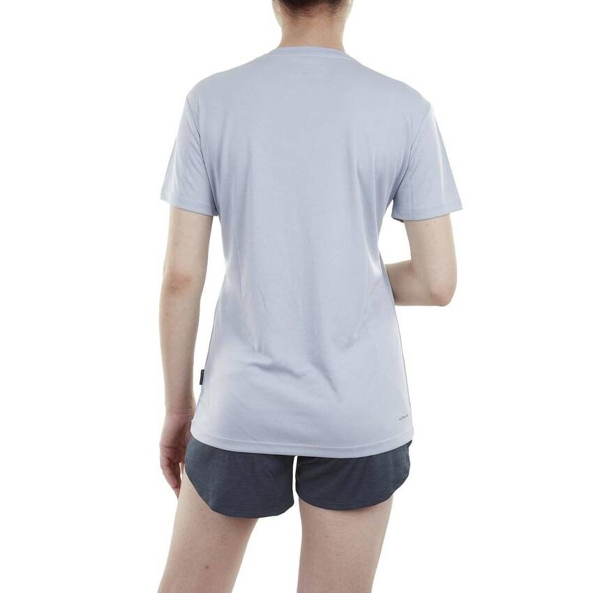 Alpinist Knockout Ultra Dry Kadın T-Shirt Açık Gri - 3