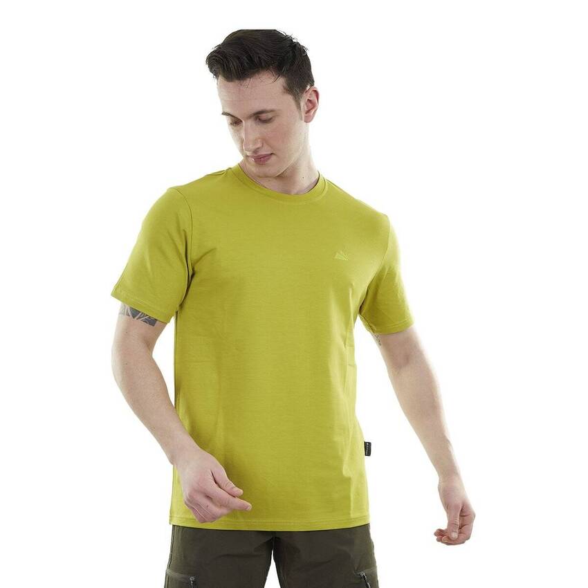 Alpinist Lucid Erkek T-shirt Limon Yeşili - 1