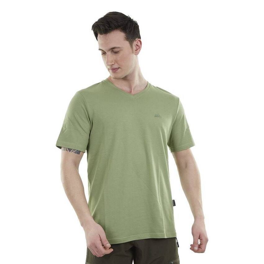 Alpinist Vortex Erkek T-Shirt Yeşil - 1