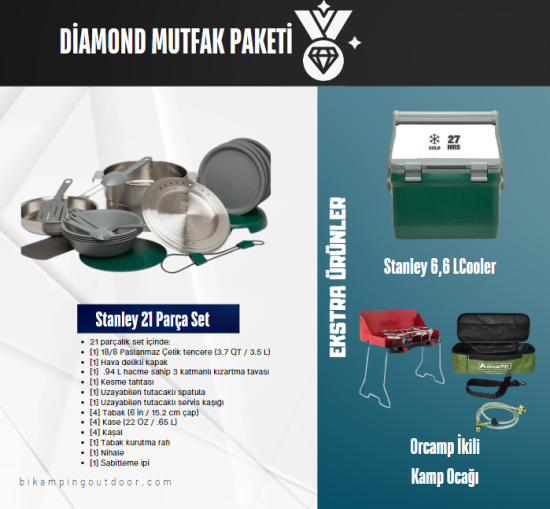 DİAMOND MUTFAK PAKETİ - Bi Kamping