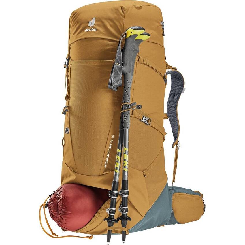 Deuter Aircontact Core 50 + 10 Litre Sırt Çantası almond-teal - 7