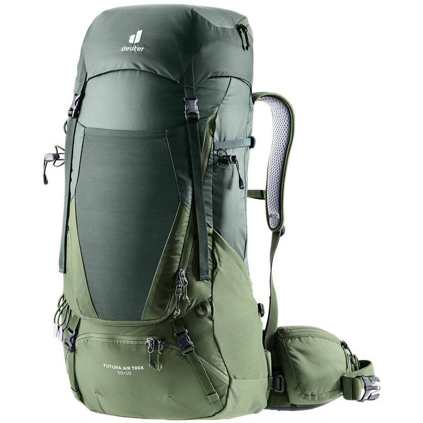 Deuter Futura Air Trek 50+10 Litre Sırt Çantası ivy-khaki - 1