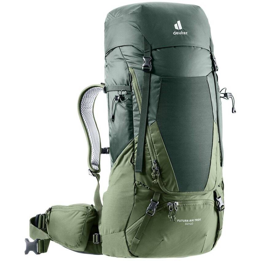 Deuter Futura Air Trek 50+10 Litre Sırt Çantası ivy-khaki - 4