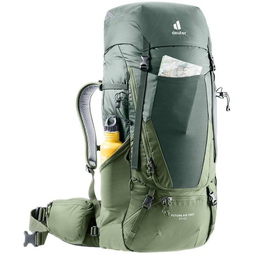 Deuter Futura Air Trek 50+10 Litre Sırt Çantası ivy-khaki - 5