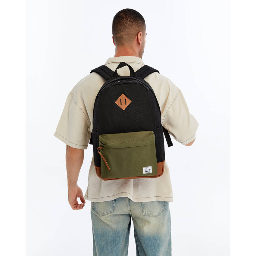 FreeCamp DayPack Limited Sırt Çantası Siyah-Haki - 1