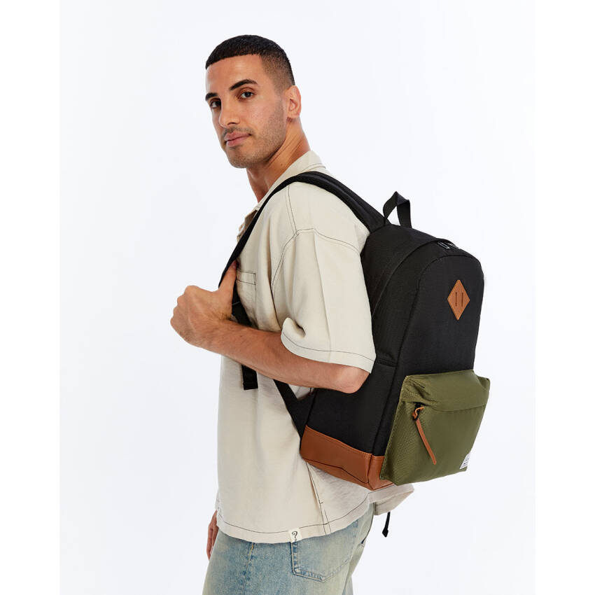 FreeCamp DayPack Limited Sırt Çantası Siyah-Haki - 2