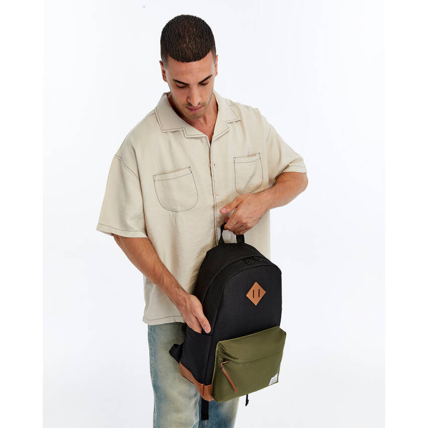 FreeCamp DayPack Limited Sırt Çantası Siyah-Haki - 3