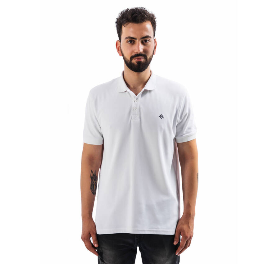 FreeCamp Breeze Erkek Polo T-Shirt-BEYAZ - 2