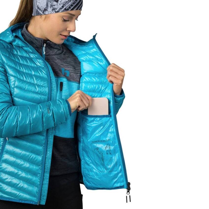 Hannah Ary Kadın Outdoor Mont blue atoll stripe - 7