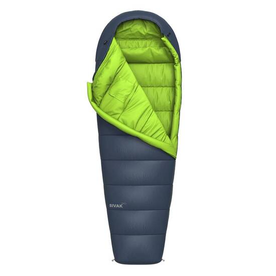Hannah Bivak 240 Uyku Tulumu Midnight Navy/Lime Green - Hannah