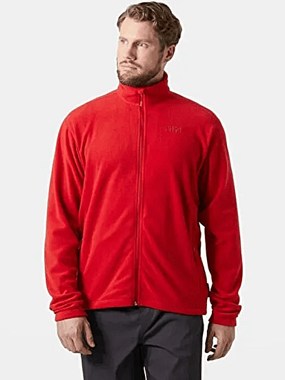 Helly Hansen Mount Polar Fleece Erkek Yarım Fermuarlı Polar – Kırmızı - Helly Hansen