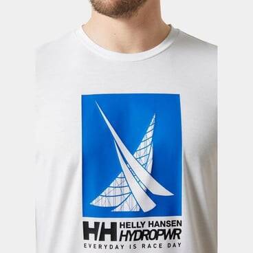 Hp Race Graphic T-Shirt Beyaz - 4