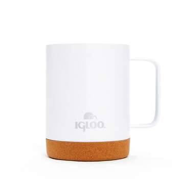 Igloo Cork Mug 350ml-BEYAZ - 1