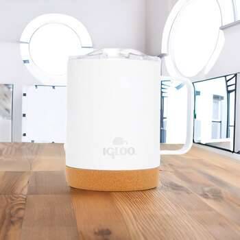 Igloo Cork Mug 350ml-BEYAZ - 3