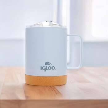 Igloo Cork Mug 350ml-GRİ - 4