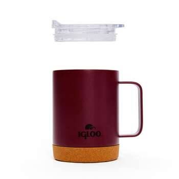 Igloo Cork Mug 350ml-KIRMIZI - 3