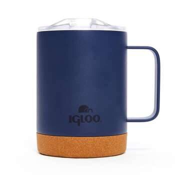 Igloo Cork Mug 350ml-LACİVERT - 1