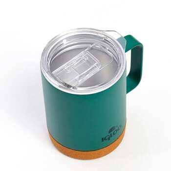 Igloo Cork Mug 350ml-YEŞİL - 3