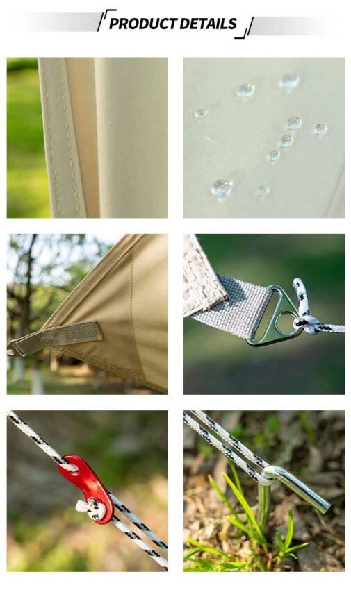 Madfox OEM Tarp 4x3 mt [ Güneş ve Rüzgar Koruma Brandası ] - 4