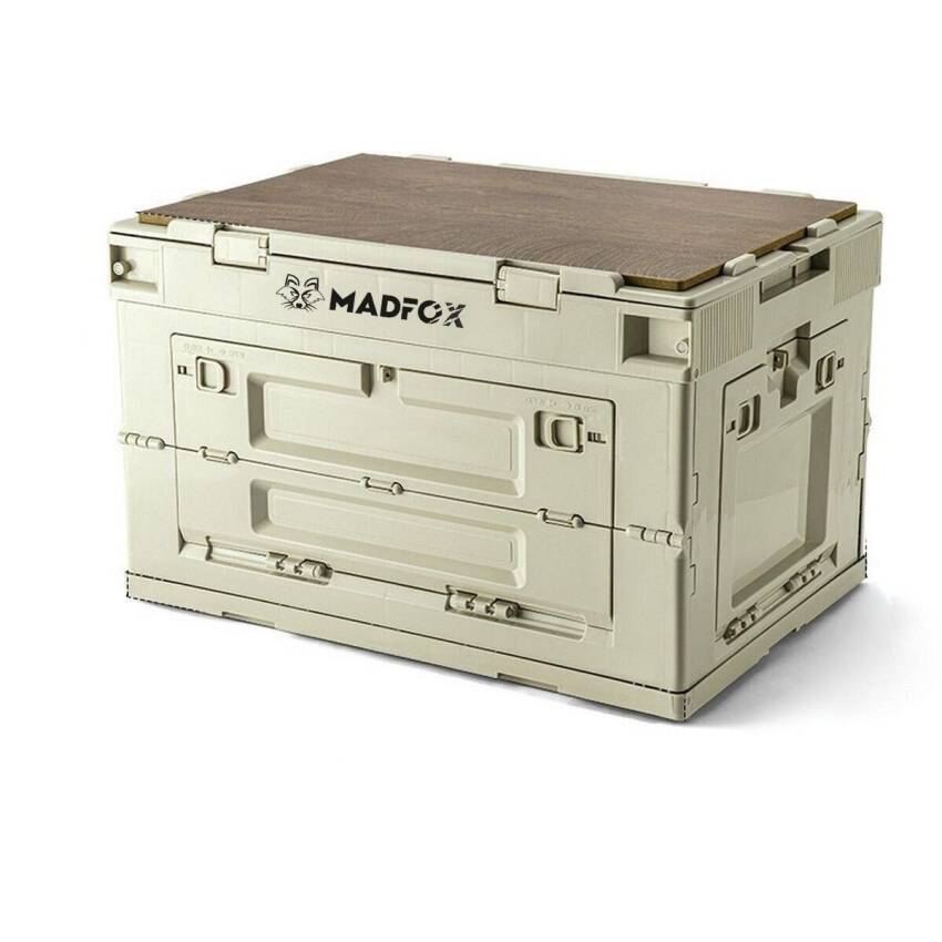 Madfox Çok Fonksiyonlu Katlanabilir Kamp Saklama Kutusu [ Seyahat Organizatörü ] Yeşil - 1