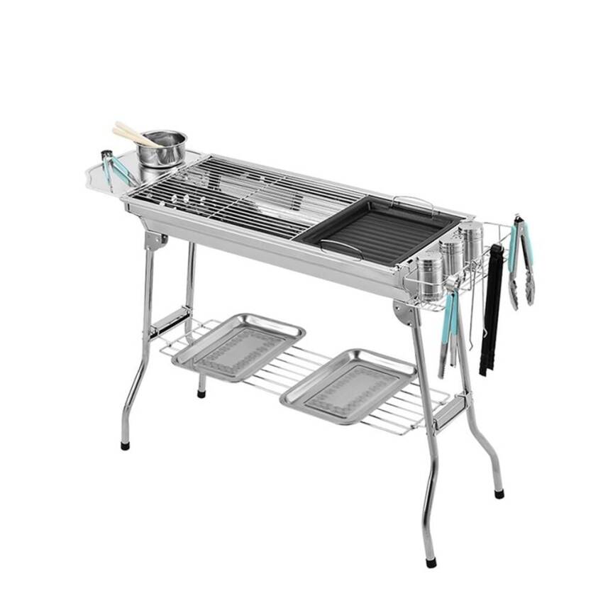 Madfox Grillmate Portatif Katlanır BBQ Mangal - 7