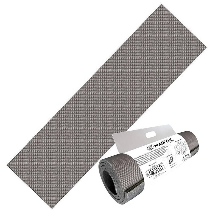 Madfox Skyline Hike Insulated Foam Kamp Matı [ Gri/Gri | 180*60cm-10mm | XPE-35 ] Gri/Gri - 1