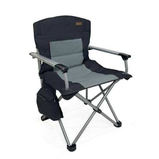 Madfox Journey Katlanır Kamp Sandalyesi Siyah/Gri - Madfox
