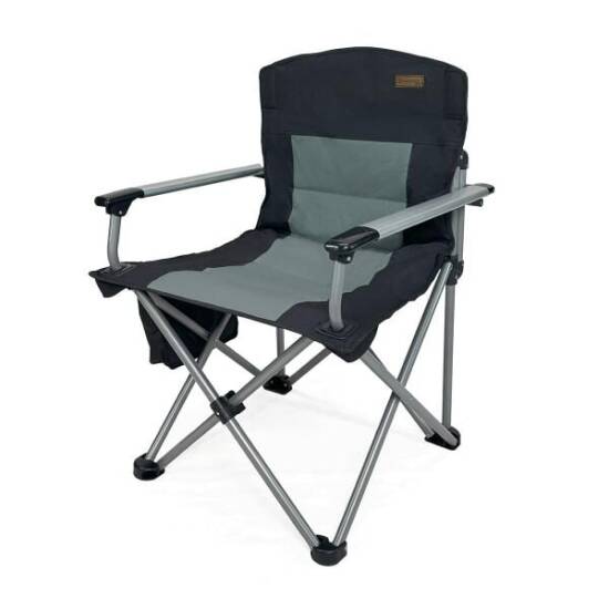Madfox Journey Katlanır Kamp Sandalyesi Siyah/Gri - Madfox (1)