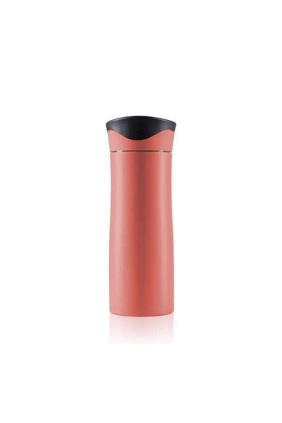 Travel Mug Termos Bardak 0.47 lt Paslanmaz Çelik Termos Pembe - 4