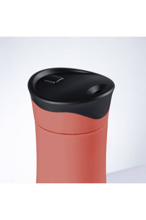 Travel Mug Termos Bardak 0.47 lt Paslanmaz Çelik Termos Pembe - 5