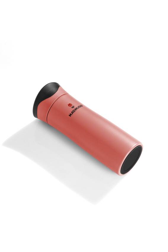 Travel Mug Termos Bardak 0.47 lt Paslanmaz Çelik Termos Pembe - 6