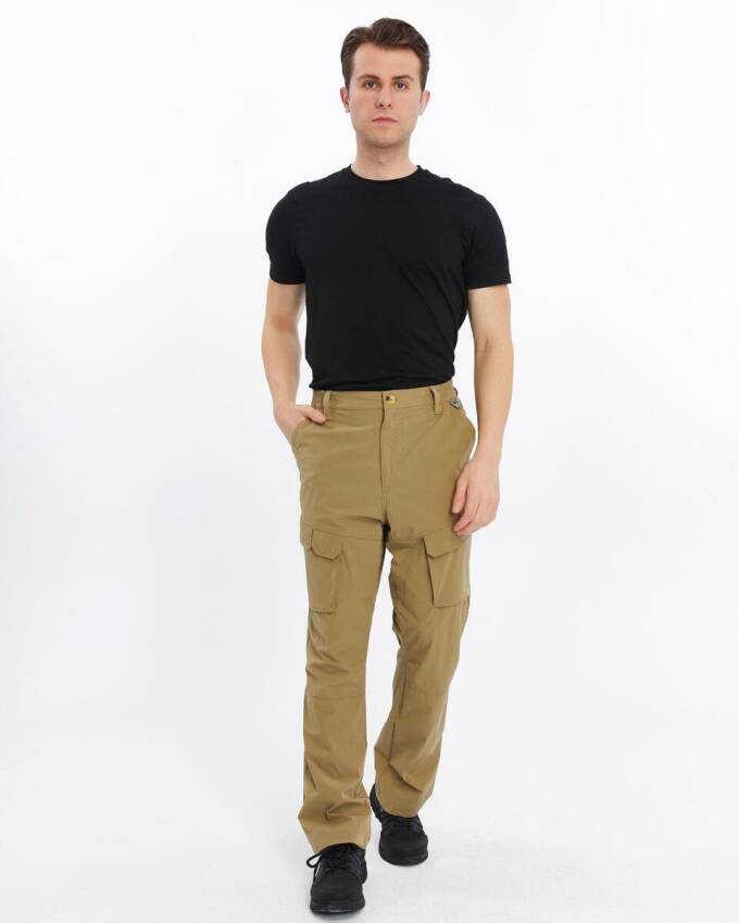 Mapamyumco Quick Dry Cargo Trekking Erkek Pantolon-BEJ - 1