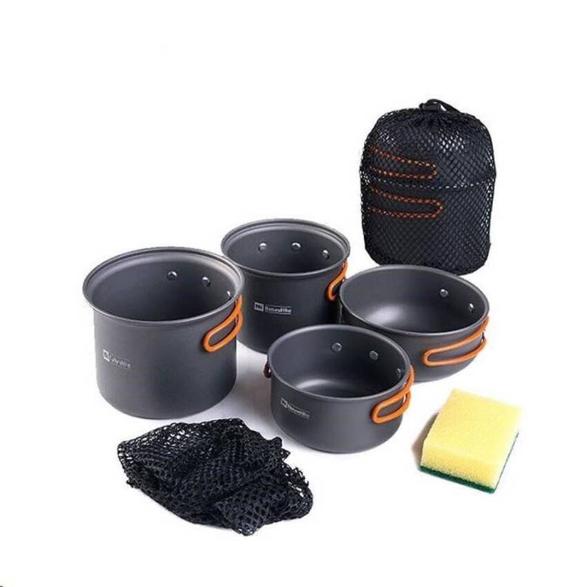 Naturehike 4IN1 Kamp Yemek Pişirme Seti - 5