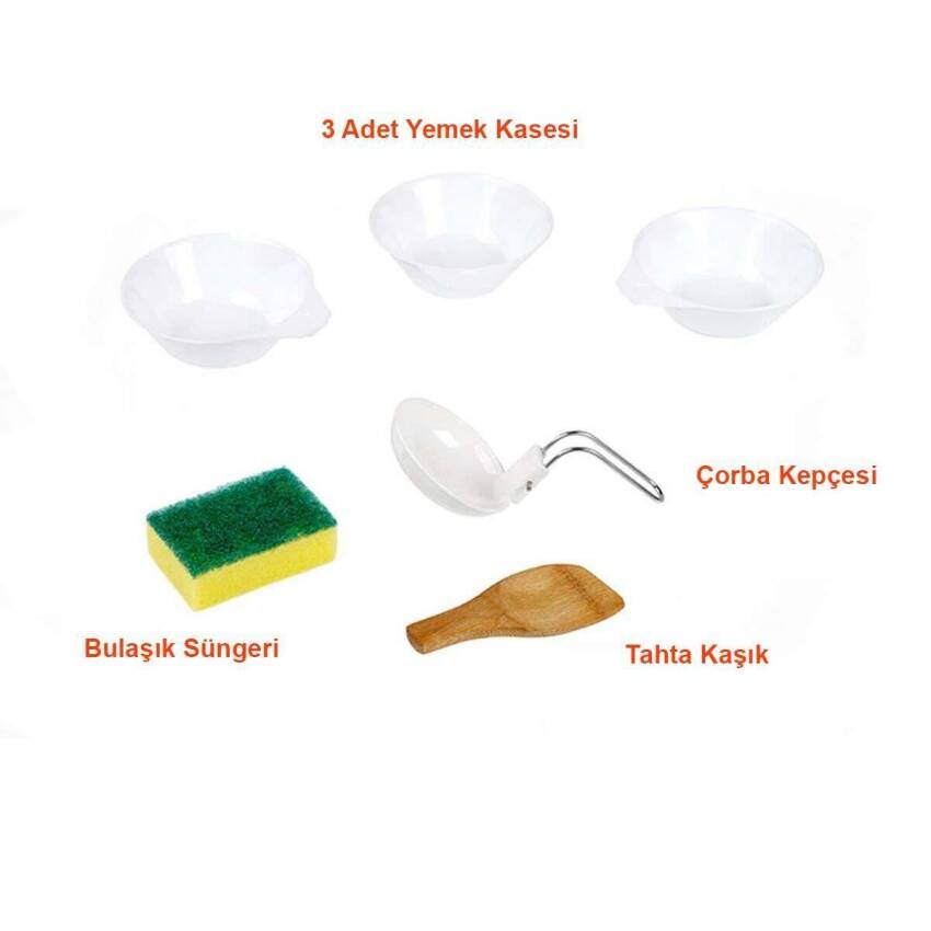 Naturehike 4IN1 Ultralight 2-3 Kişilik Kamp Yemek Pişirme Seti - 4