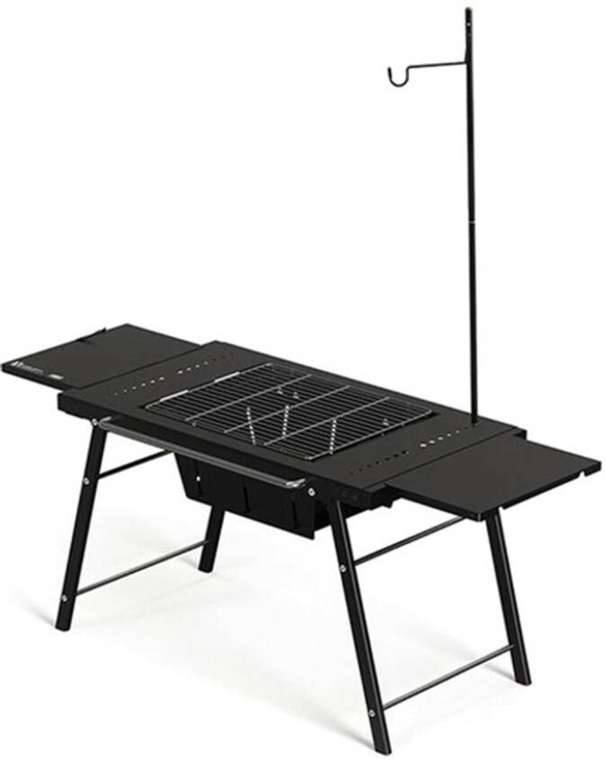 Naturehike Multifunctional Travel Barbecue + Katlanabilir Masalı BLACK - 1