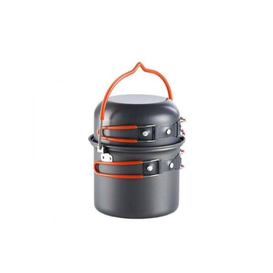 Naturehike 4IN1 Ultralight 2-3 Kişilik Kamp Yemek Pişirme Seti - Naturehike (1)