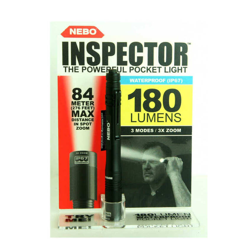 Nebo 6713 Inspector 180 Lümen LED Fener - 2