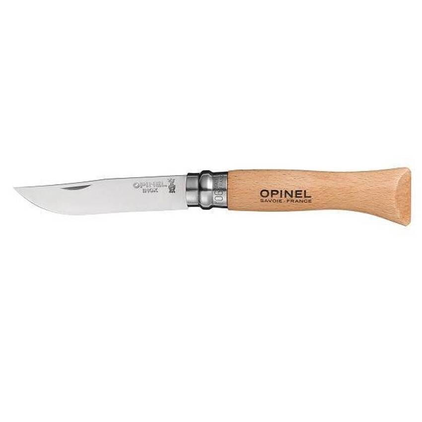 Opinel Inox 6 No Kayın Saplı Paslanmaz Çelik Çakı - 2