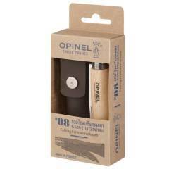 Opinel 8 No Deri Kılıflı Paslanmaz Çelik Çakı - 2