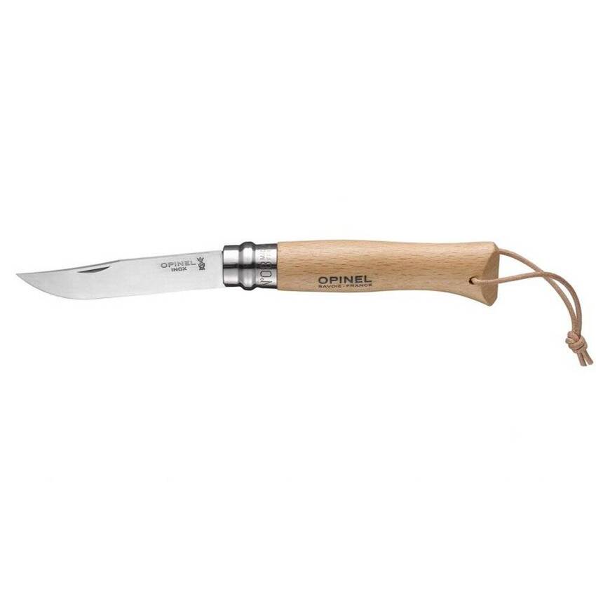 Opinel Inox 8 No Kayın Saplı Paslanmaz Çelik Çakı - 2