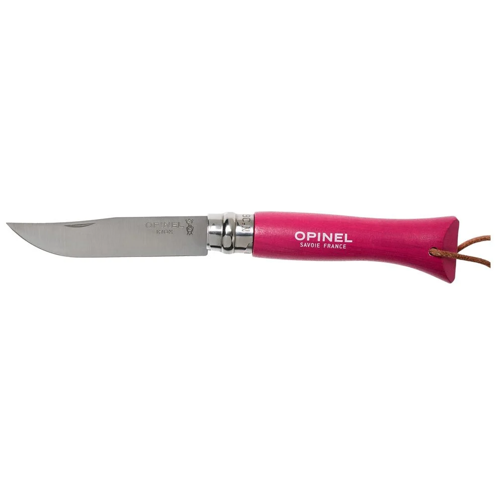 Opinel Inox Trekking 6 No Paslanmaz Çelik Çakı (Fuşya) - 2