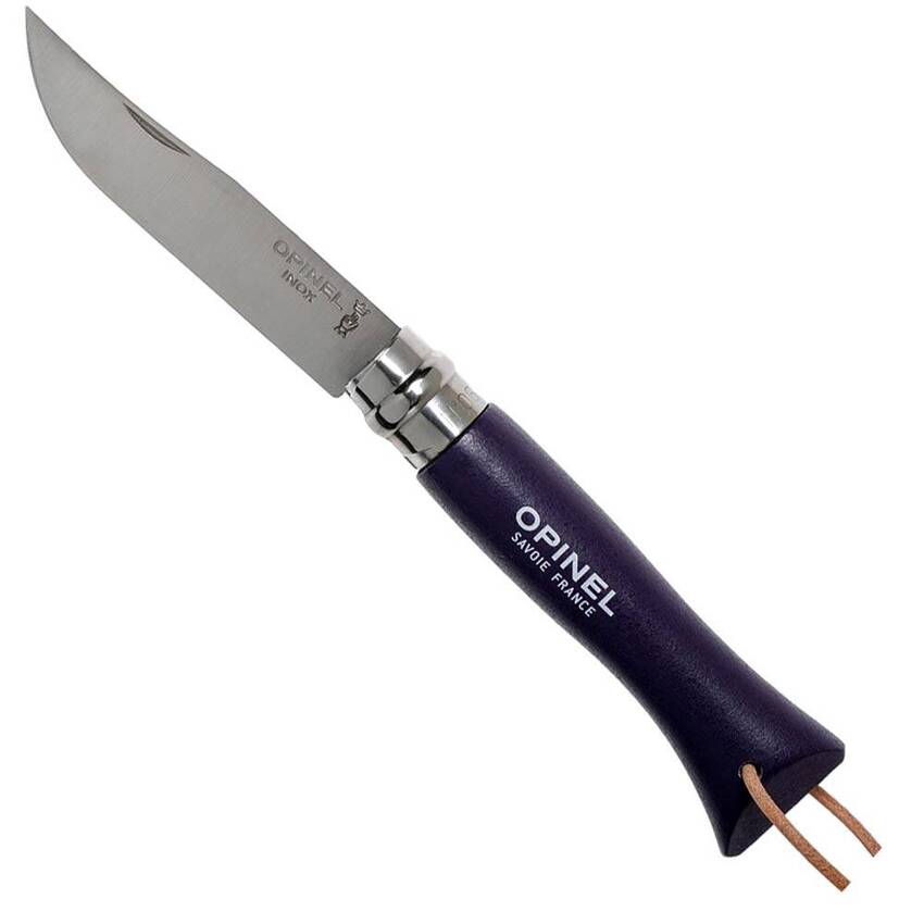 Opinel Inox Trekking 6 No Paslanmaz Çelik Çakı (Mor) - 1